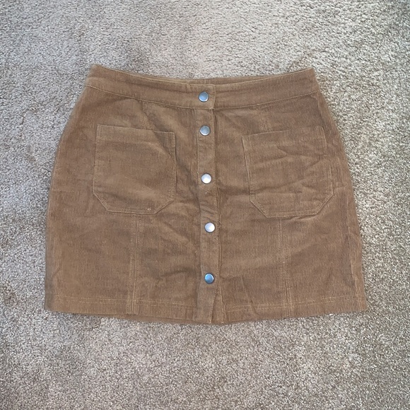 Brown/mustard skirt - Picture 1 of 2